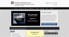 Desktop Screenshot of lutheransnw.org
